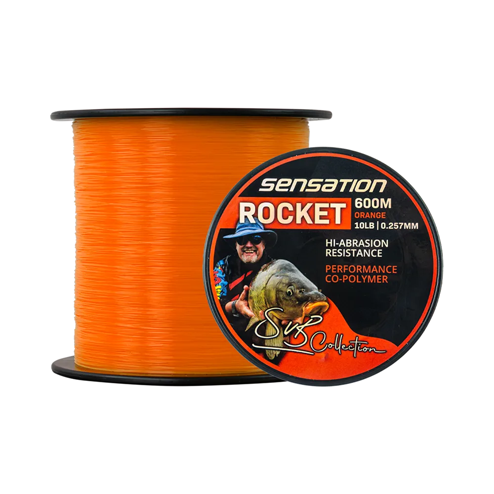 Sensation Rocket Line600M 4.6KG 0.257mm Orange