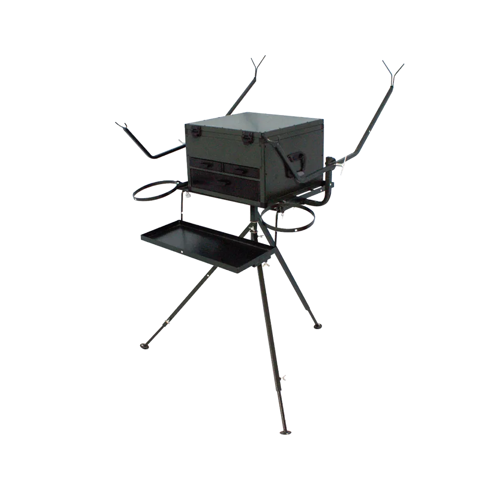 MUTI BOX TRIPOD STAND GREEN (stand only )