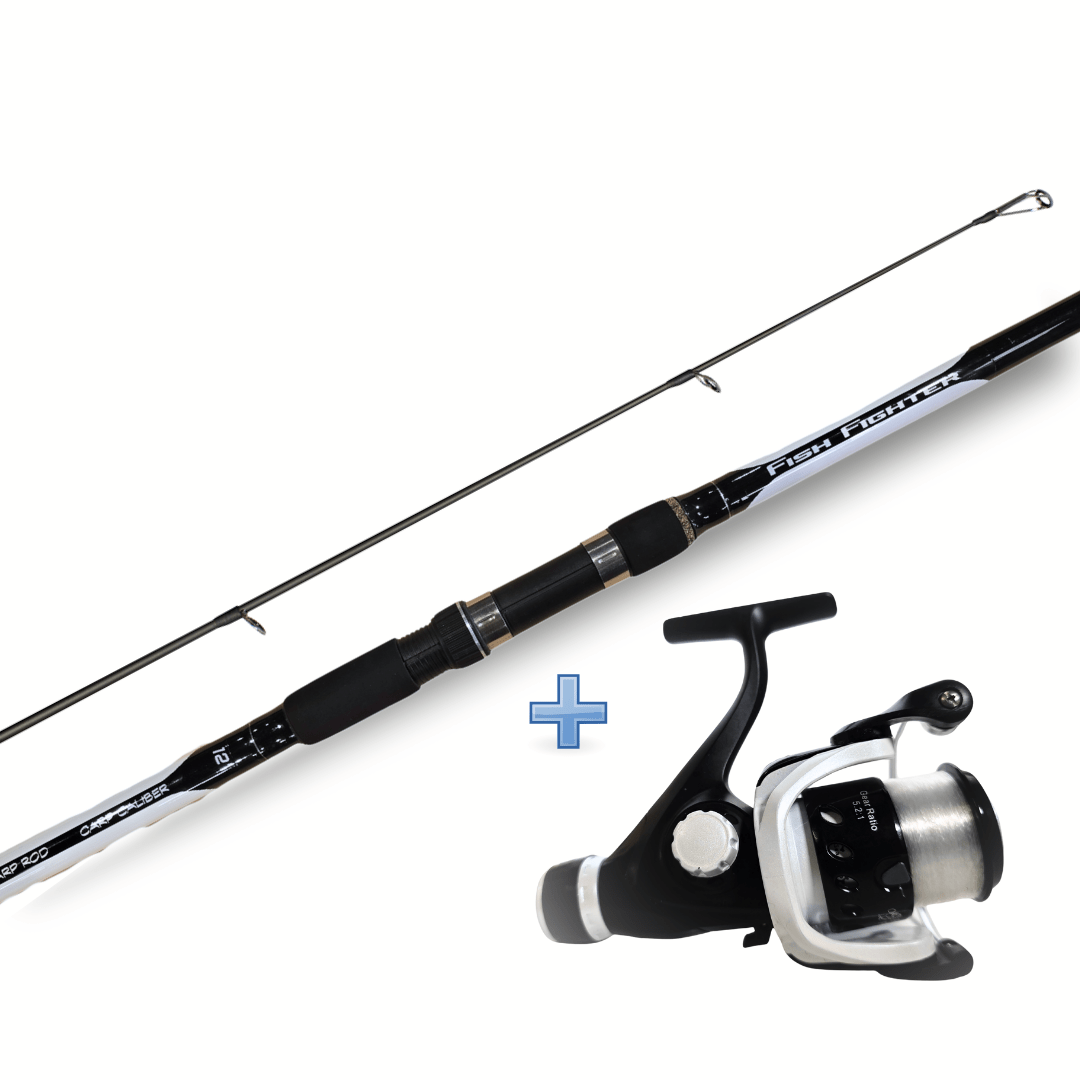 Fish Fighter 12ft white with fish fighter 50 Reel - Western Accessories