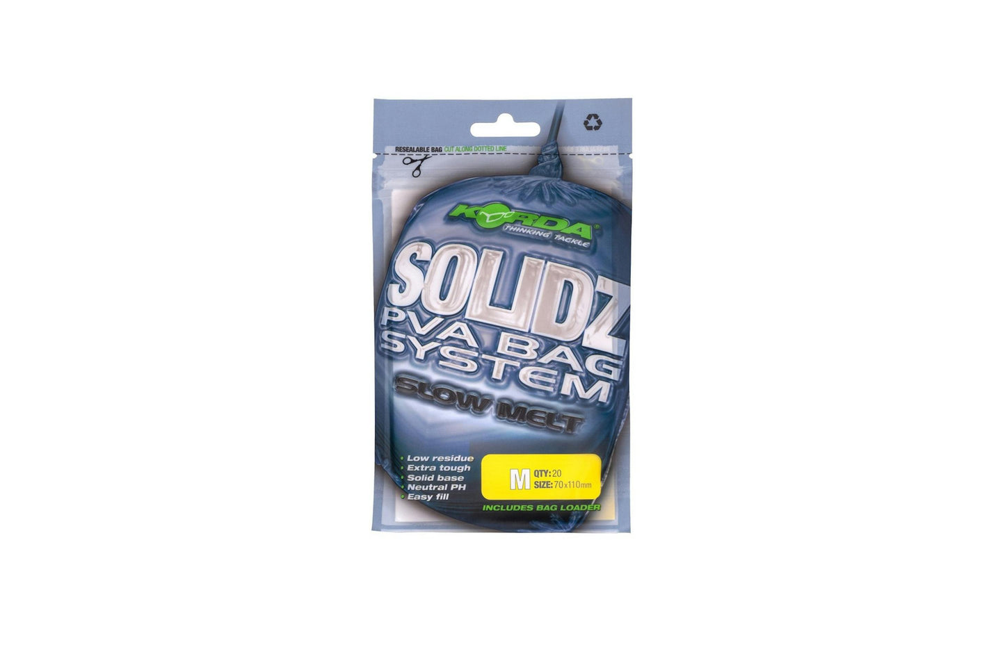 KORDA SOLIDS SLOW MELT PVA BAGS