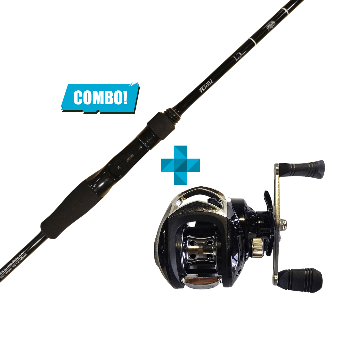 Outcast casting Rod C1 7'0 MC with Lizard Baitcasting reel combo – Western Accessories