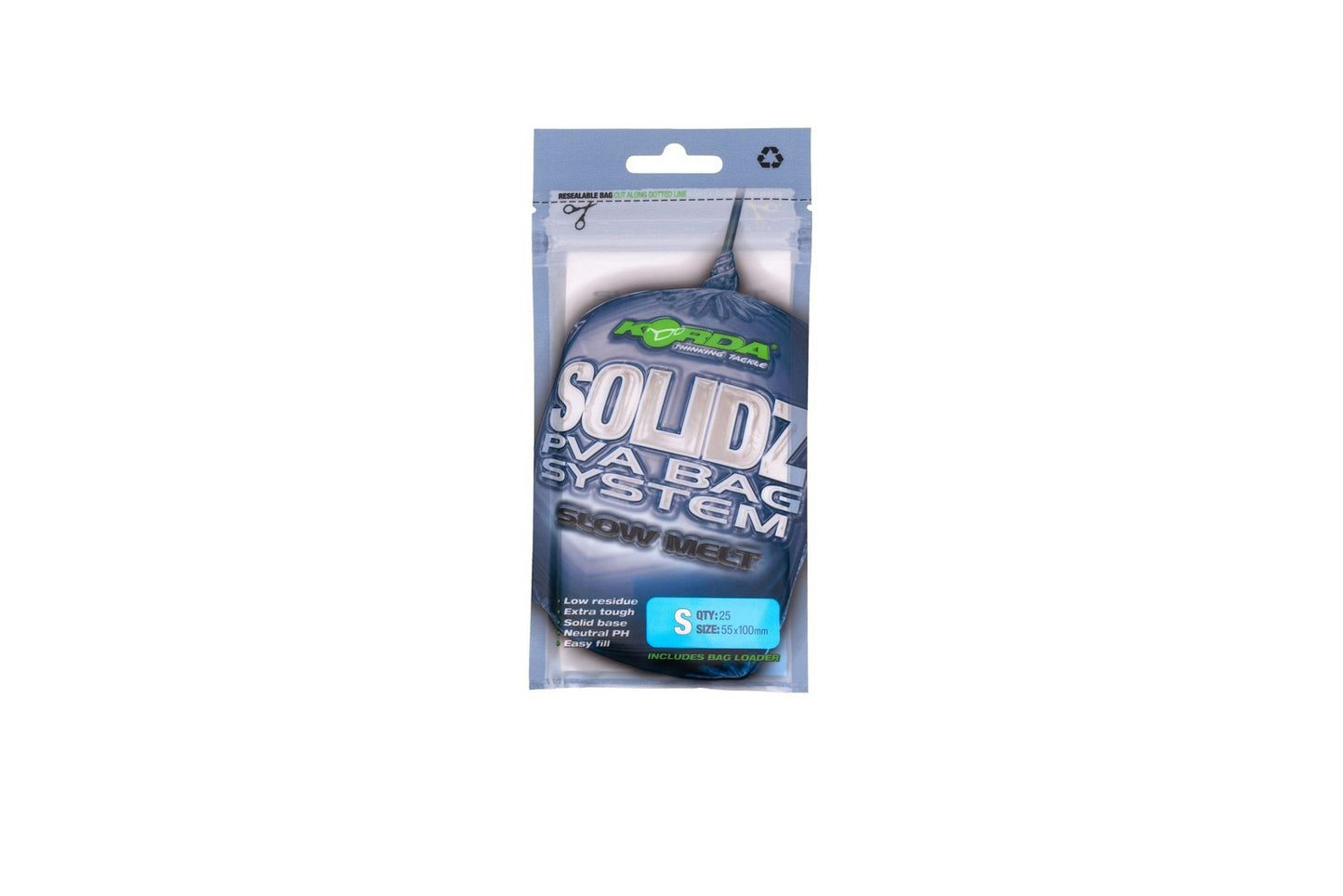 KORDA SOLIDS SLOW MELT PVA BAGS