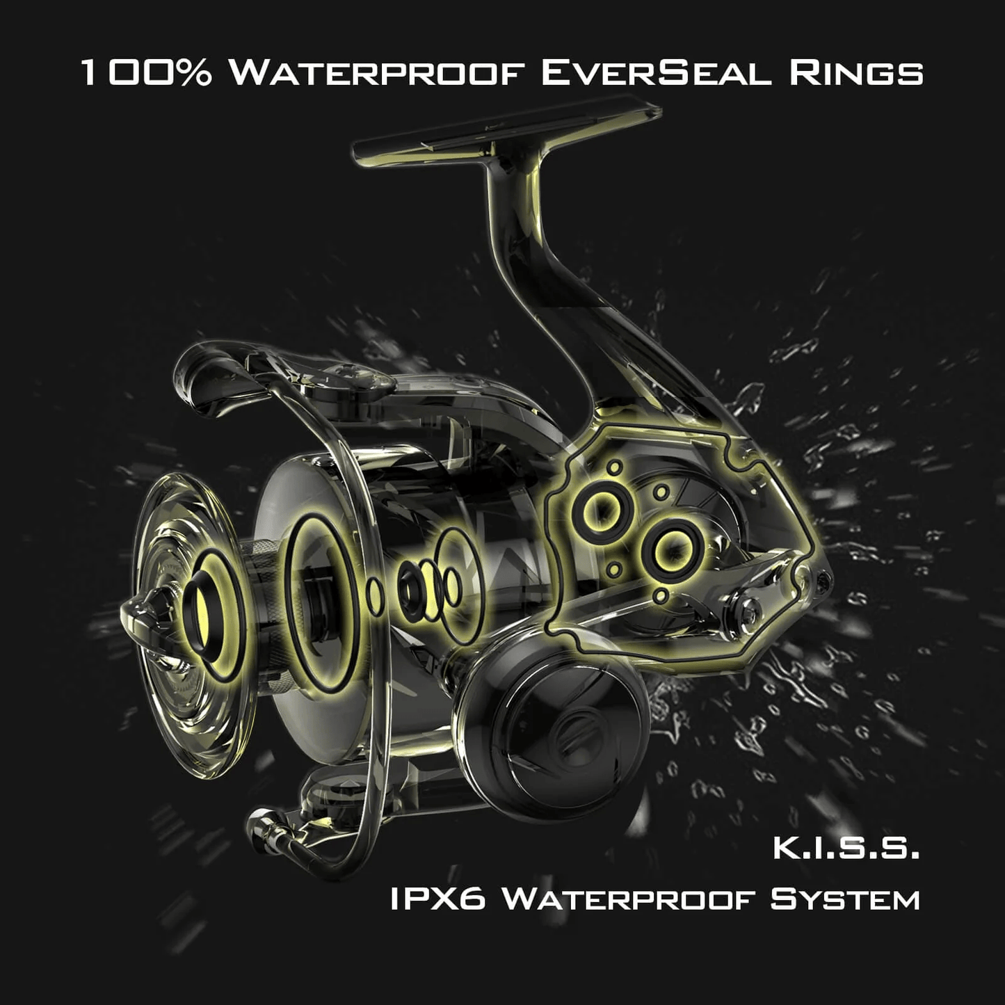 Spinning Reel Kast King Kapstan Elite - Western Accessories