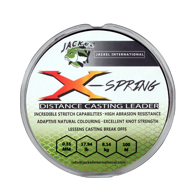 Jackel X-spring distance casting leader 100m