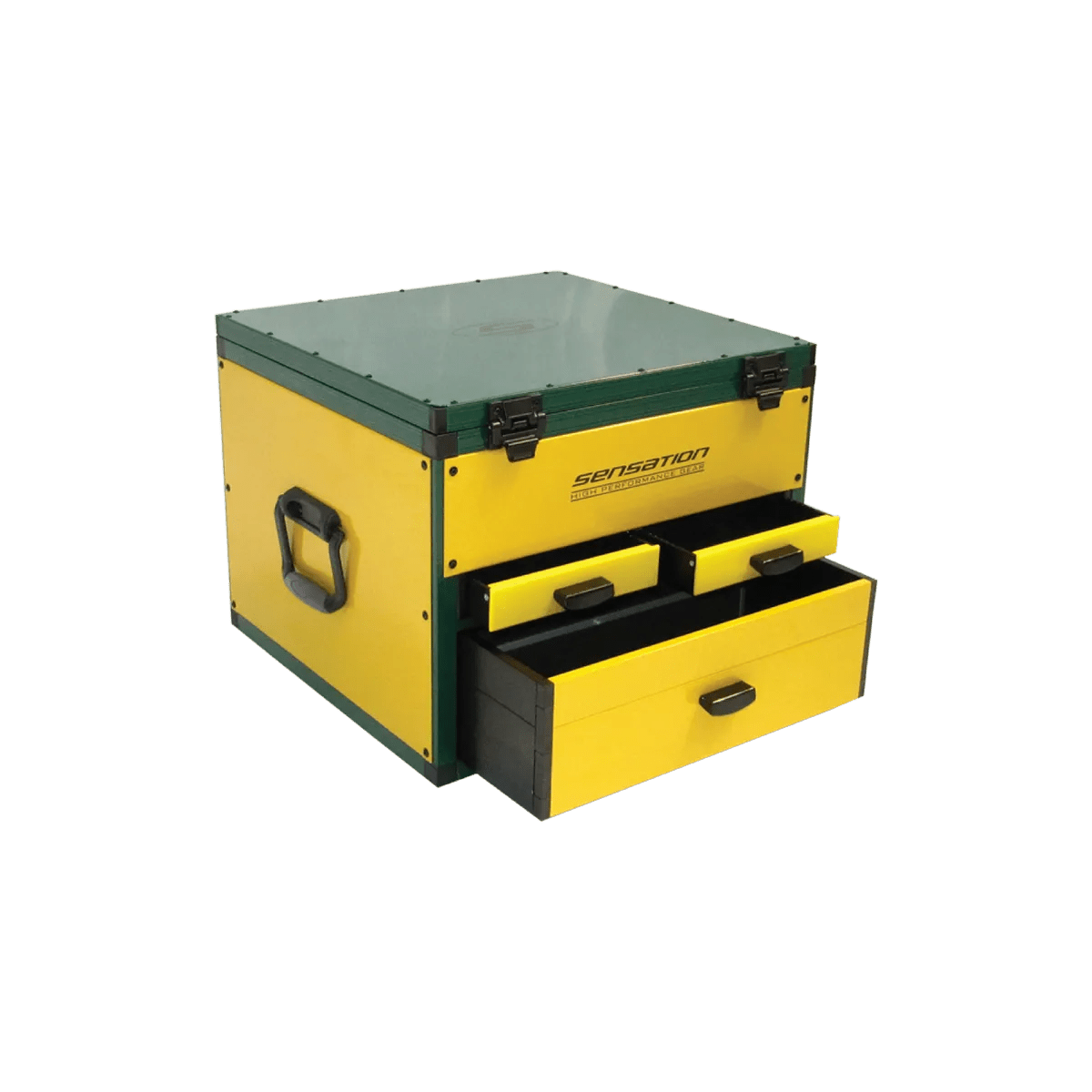 MUTI BOX ALUMINIUM LARGE GREEN/YELLOW – Western Accessories