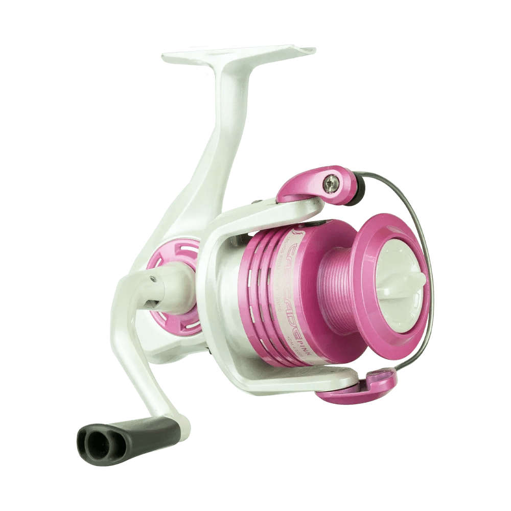 okuma cascade reel REEL OKUMA SPIN CASCADE PINK CAP-40 1B/B – Western Accessories
