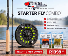 Starter Fly Combo (Okavango Fly Rod + Reel) - Western Accessories
