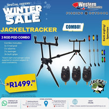 Tracker pod combo 3 T- One Alarms + 3 Swinger + 3 Butt grips - Western Accessories