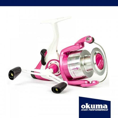 okuma barbarian rods Baitrunner Reel Okuma Barbarian Pink-55 3B/B – Western Accessories